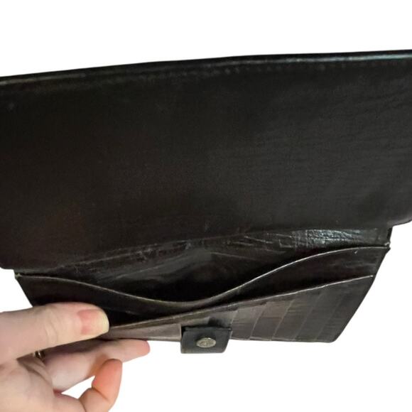 Gucci continental wallet lightning bolt in Navy w/COA vintage Rare - Picture 11 of 16